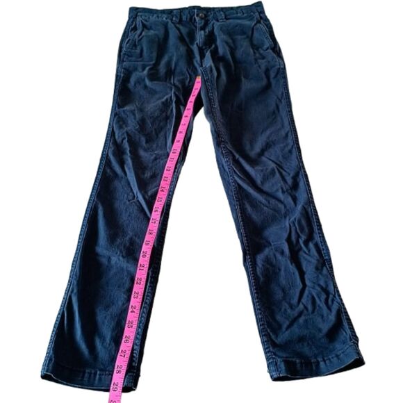 George Slim Blue Pants 28x30 Cotton Stretch - Picture 3 of 11